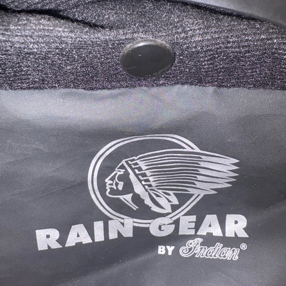 Authentic Indian Motorcycle Rain Resistance Suit Pants Jacket New Size M - Picture 4 of 8